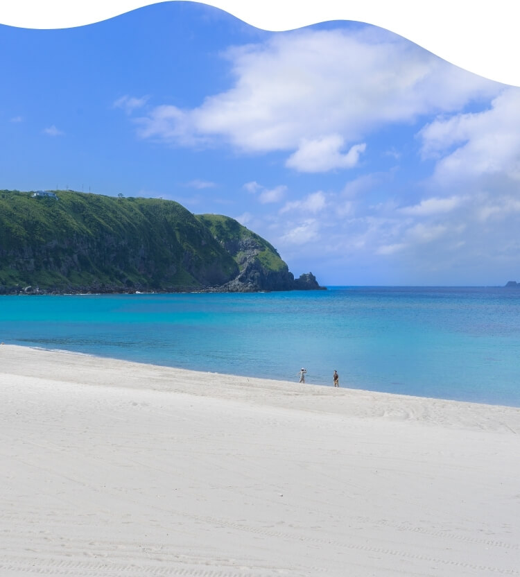 雲海上の光の天使の神殿 神津島観光ガイド公式サイト