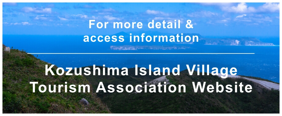 Go to Kozushima tourism association website